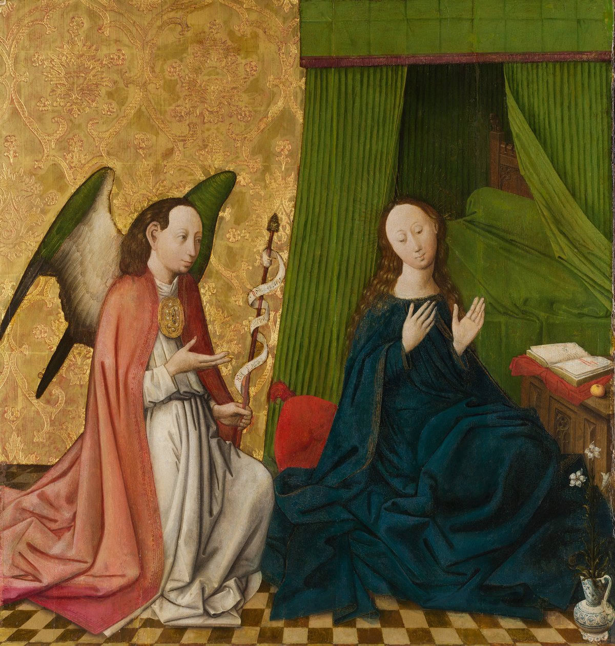 La Anunciación de South Netherlandish Painter