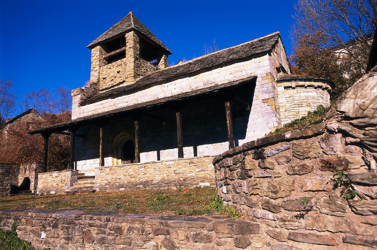 Iglesia de San Sadurní de Fustanyà, España de Spanish School