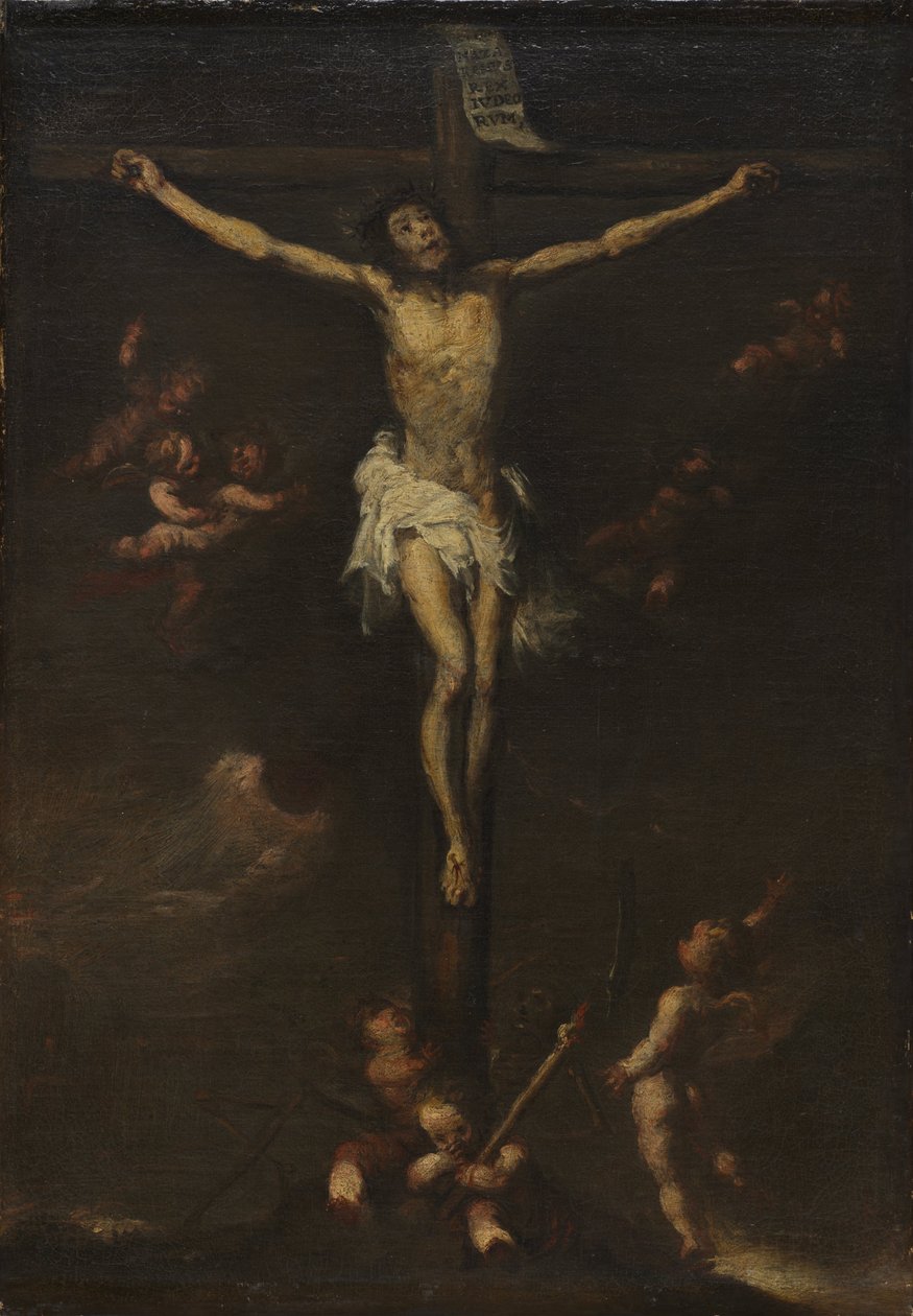 Crucifixión de Spanish School