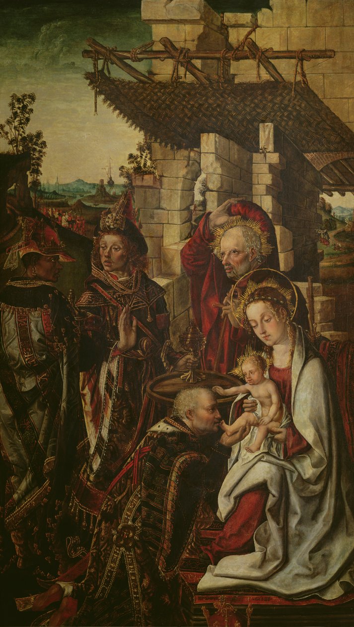 La Adoración de los Magos de Spanish School