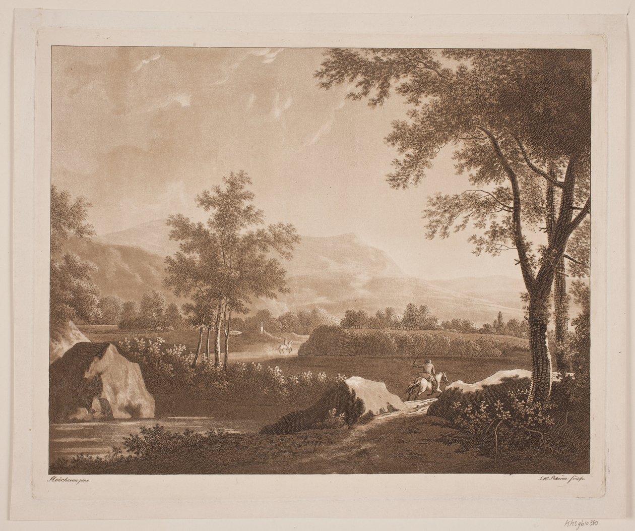 Paisaje con un jinete de Søren Henrik Petersen