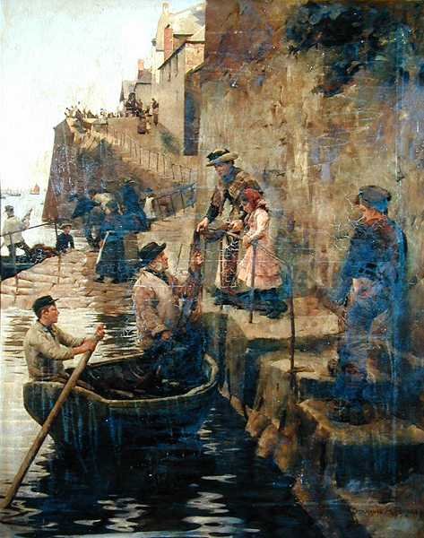 El deslizamiento de Stanhope Alexander Forbes
