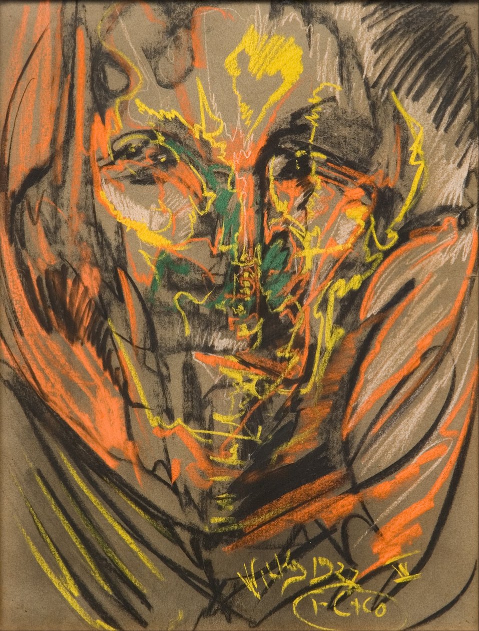 Retrato de Helena Białynicka-Birula de Stanislaw Ignacy Witkiewicz