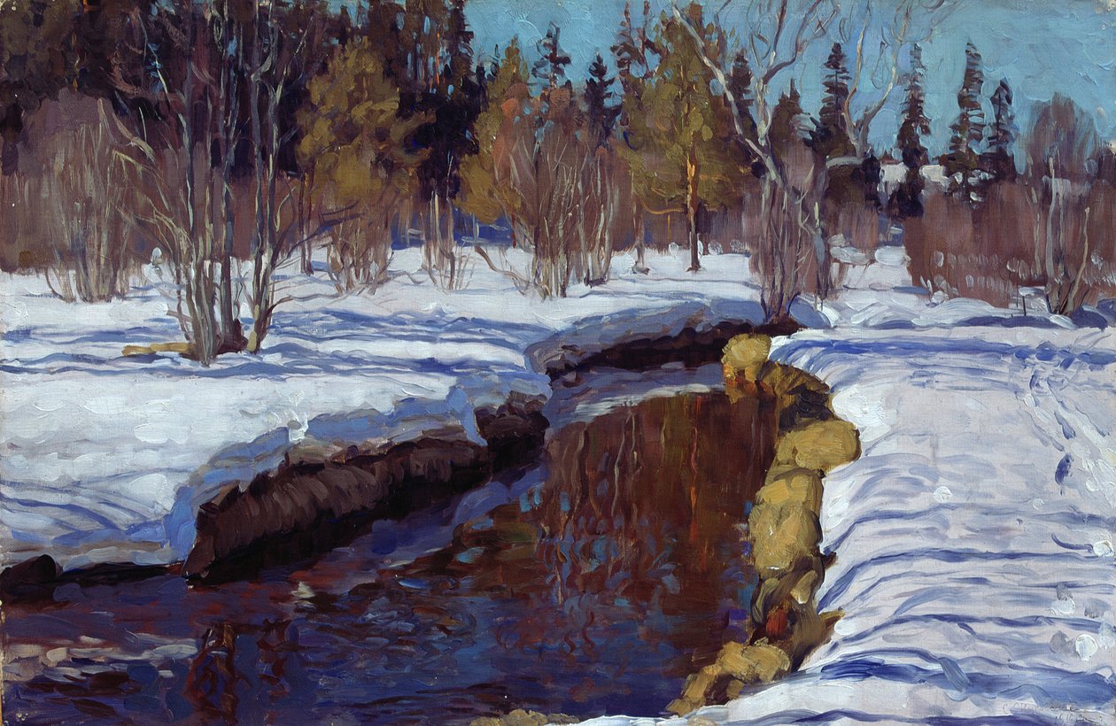 Invierno, 1910 de Stanislav Julianovic Zukovskij