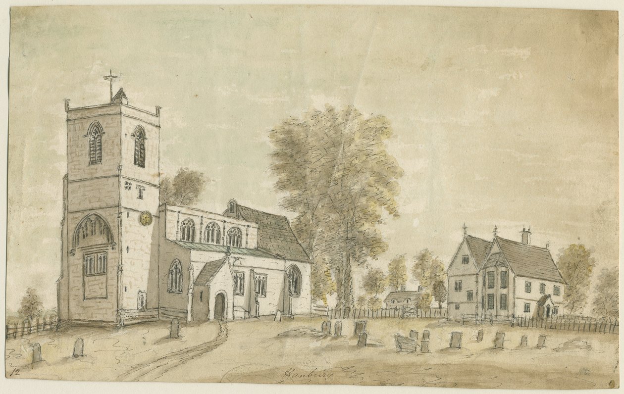 Iglesia de Hanbury de Stebbing Shaw