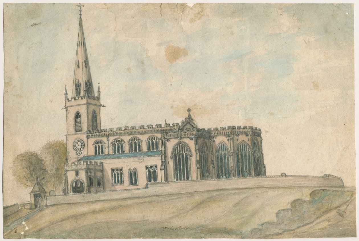 Iglesia de Wednesbury, s.f. [1762-1802] de Stebbing Shaw