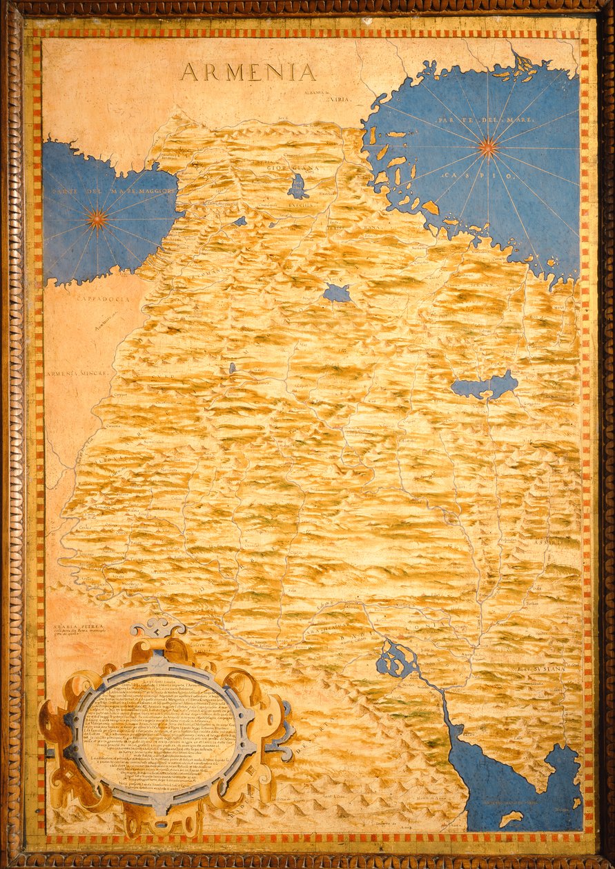 Mapa de Armenia de Stefano Bonsignori
