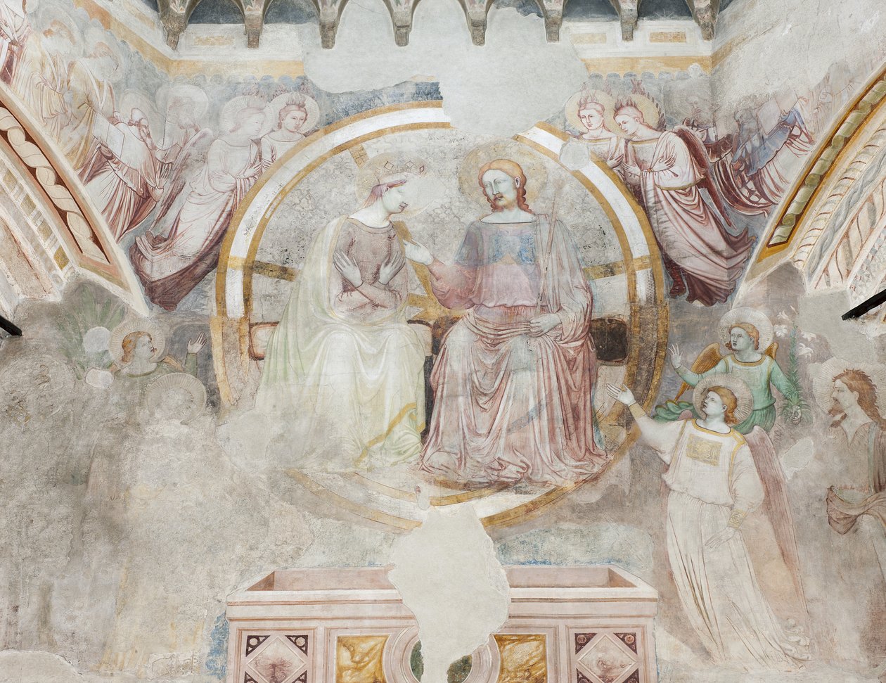 Glorificación de la Virgen, c.1335-45 de Stefano Fiorentino