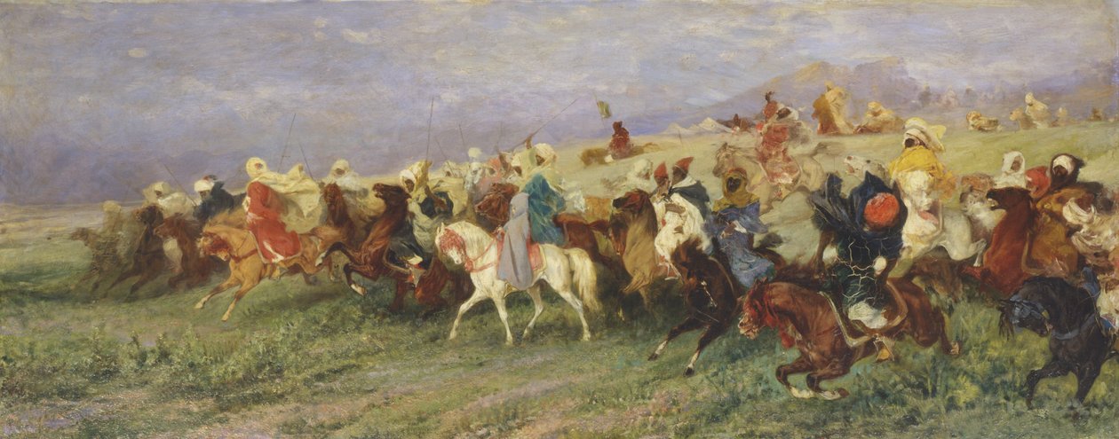 Fantasía árabe de Stefano Ussi