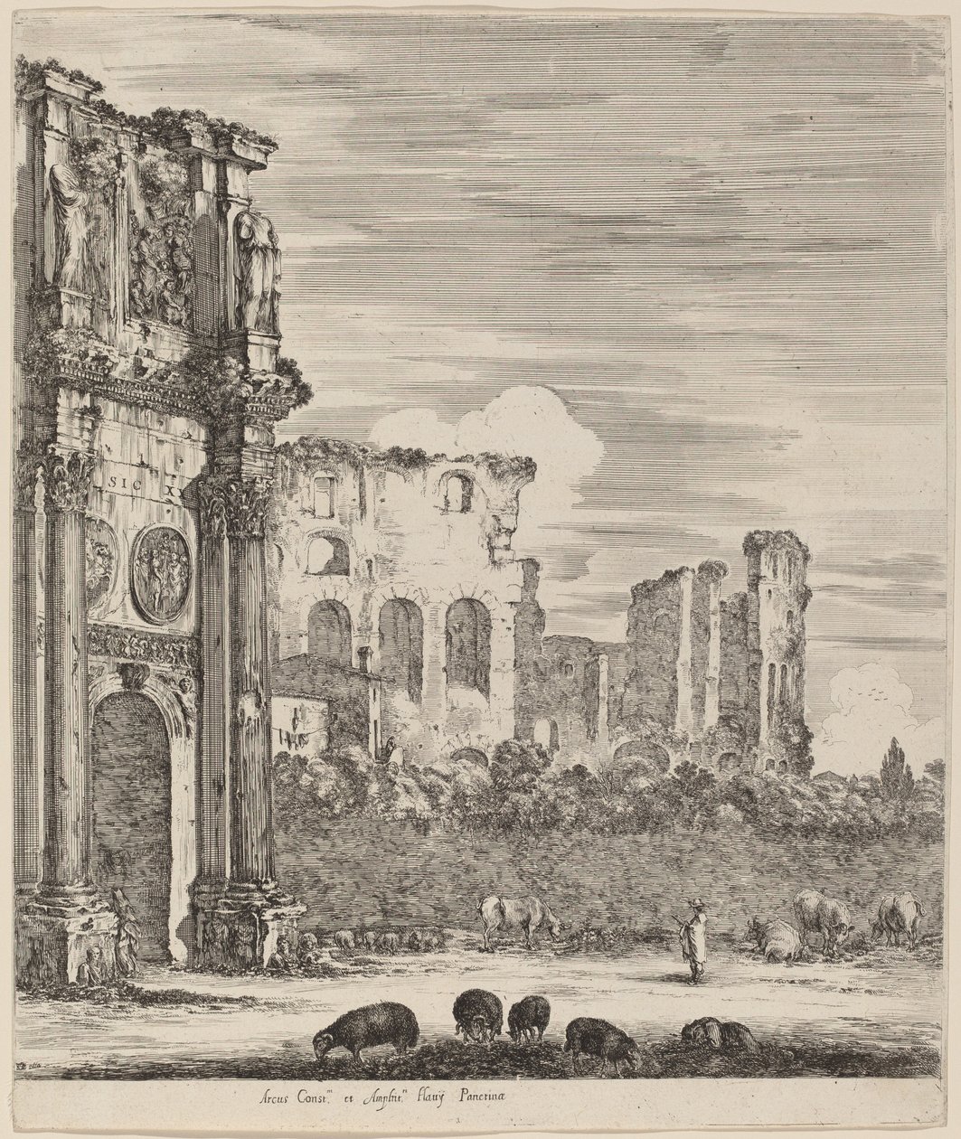 Arco de Constantino de Stefano della Bella