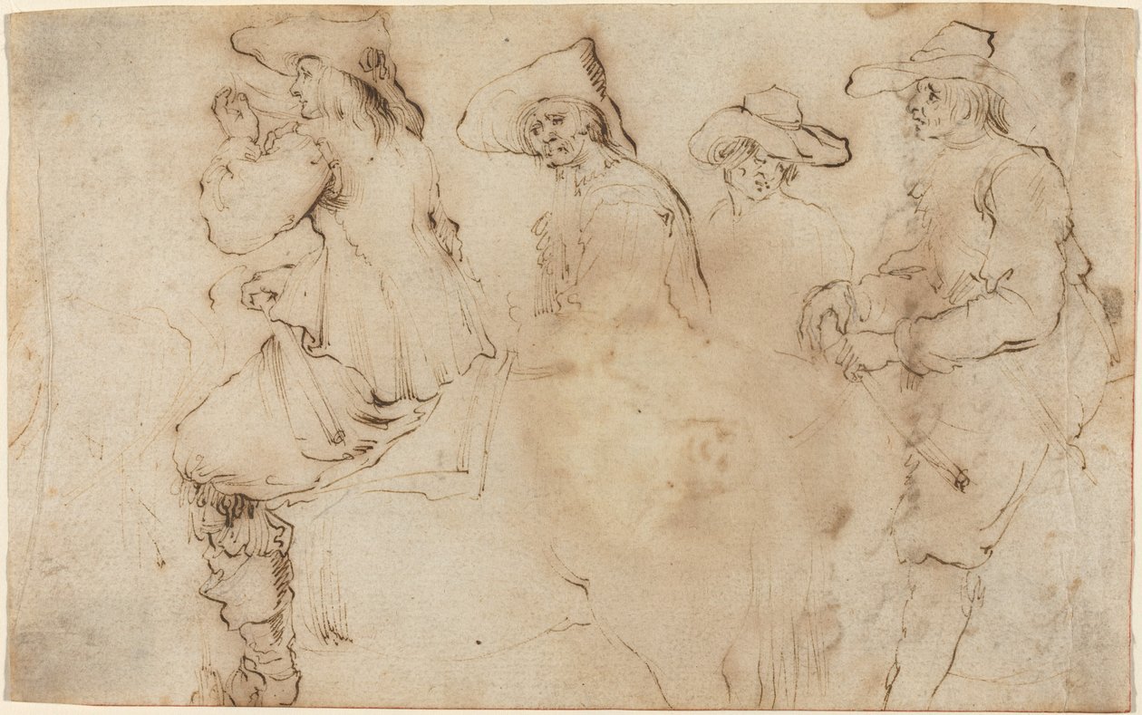 Los Cuatro Jinetes de Stefano della Bella
