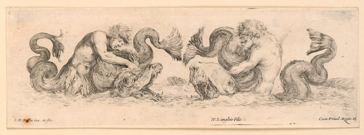 Ornamenti di fregi e fogliami de Stefano della Bella