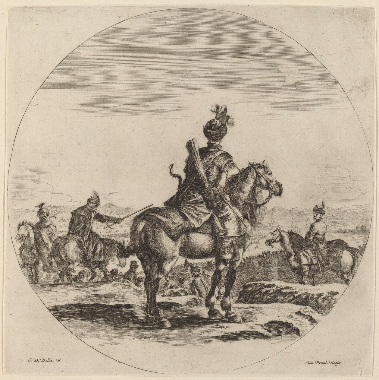 Caballero polaco de Stefano della Bella