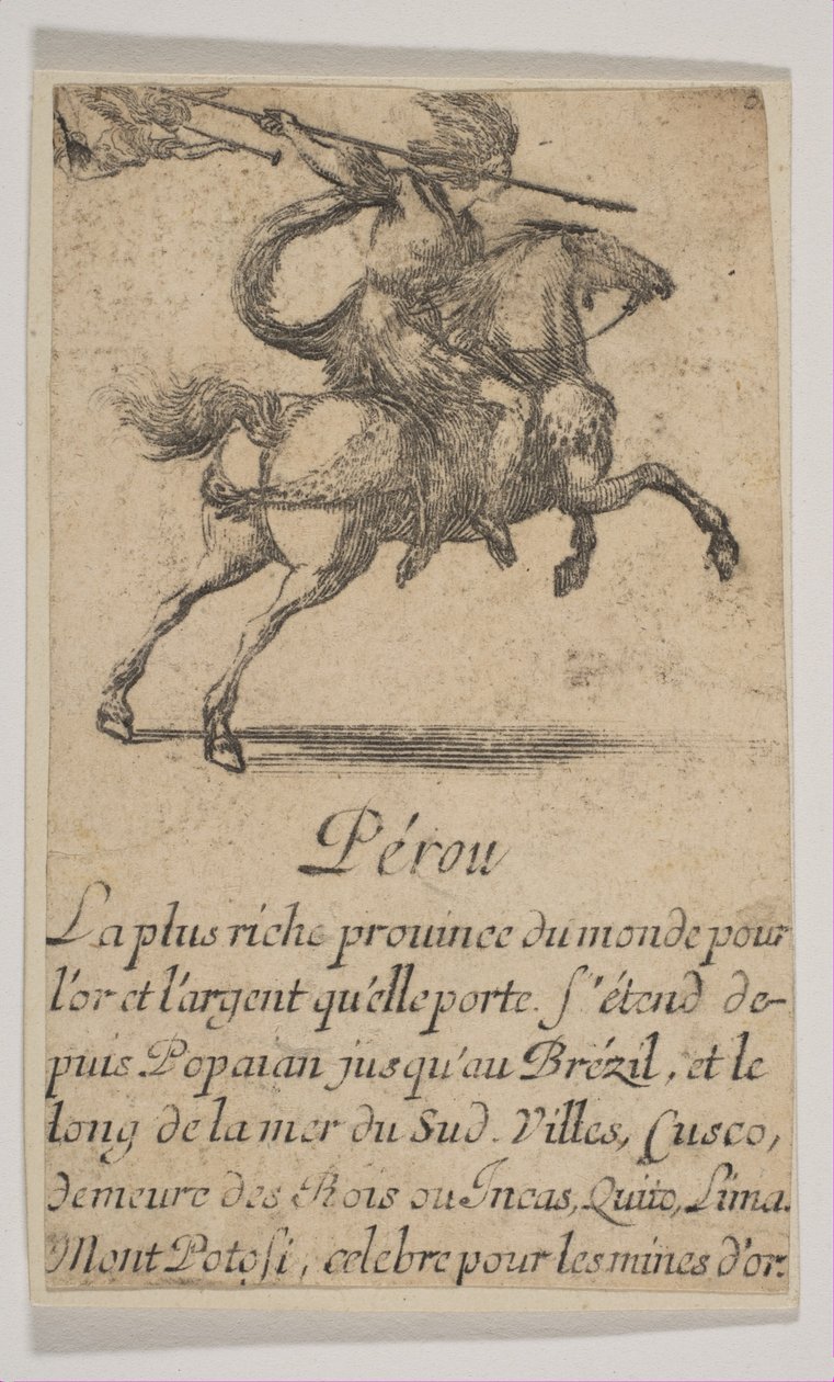 Perú, 1644 de Stefano della Bella