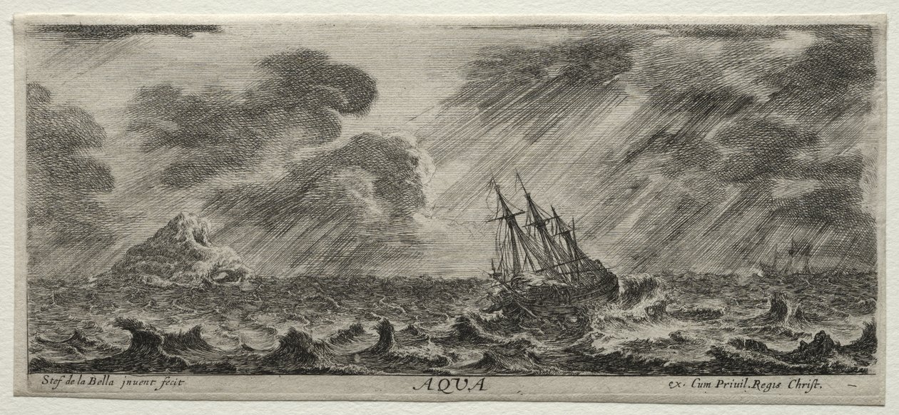 The Four Elements:  Aqua de Stefano della Bella