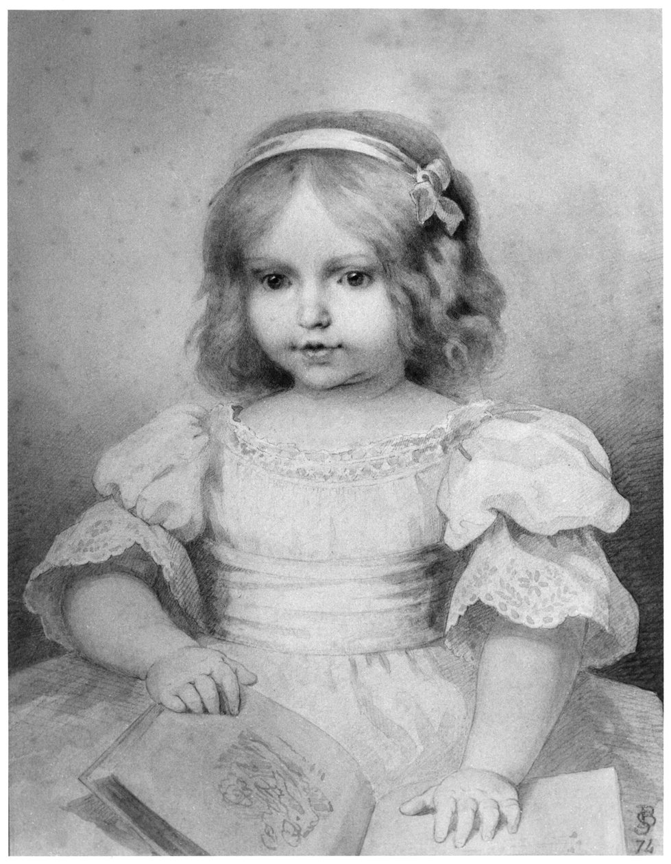 Colette a los 18 meses, 1875 de Stephane Baron