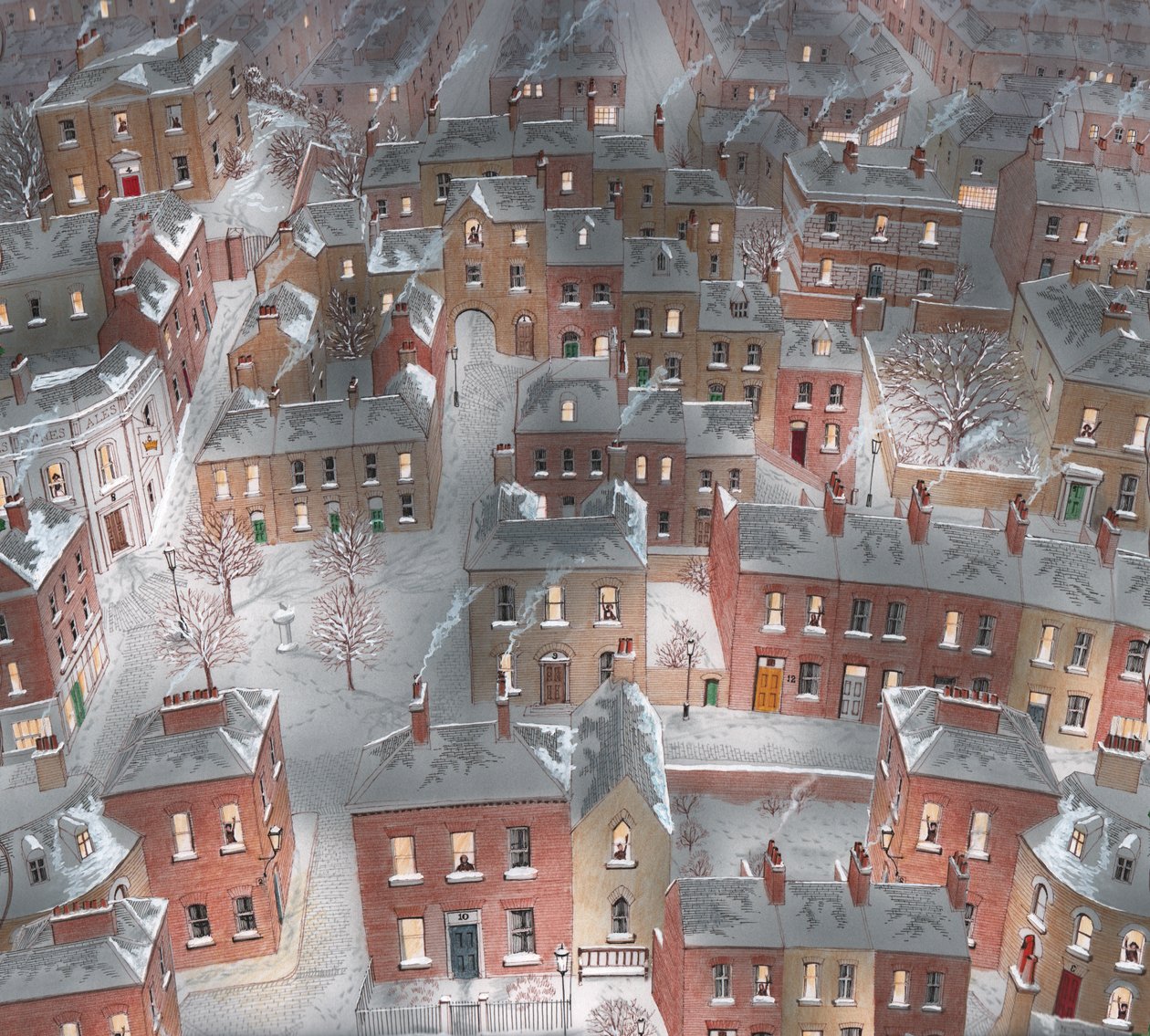 Fondo de invierno para niños de Stephen Conlin