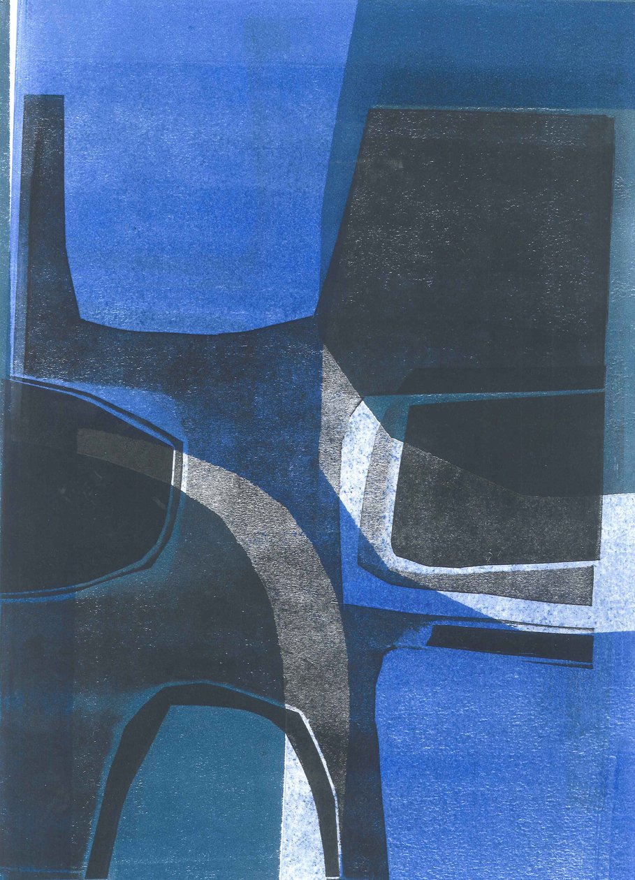 Arches, 2015 (monocopia sobre papel) de Stephen Dow