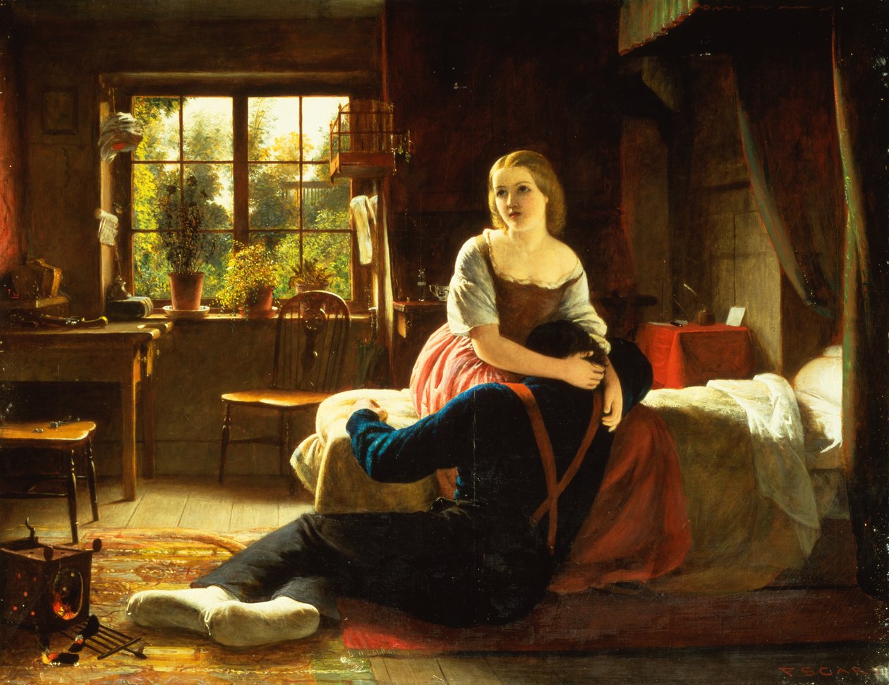 Consolación (óleo sobre lienzo) de Stephen Francis Cary