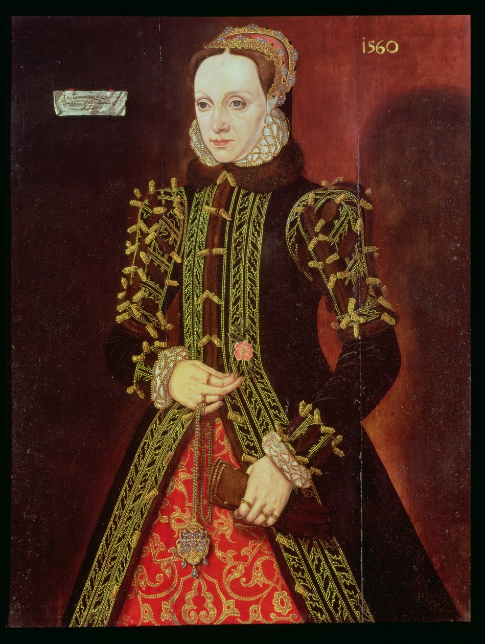 Elizabeth Fitzgerald, Condesa de Lincoln, 1560 de Steven van der Meulen