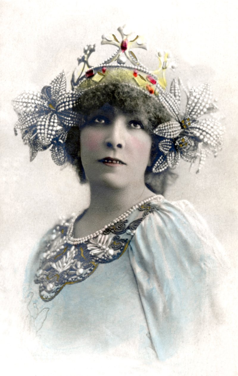 Sarah Bernhardt como Melissinde de Studio Reutlinger