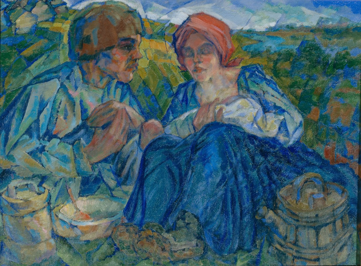 Una comida, 1920 de Subbotin