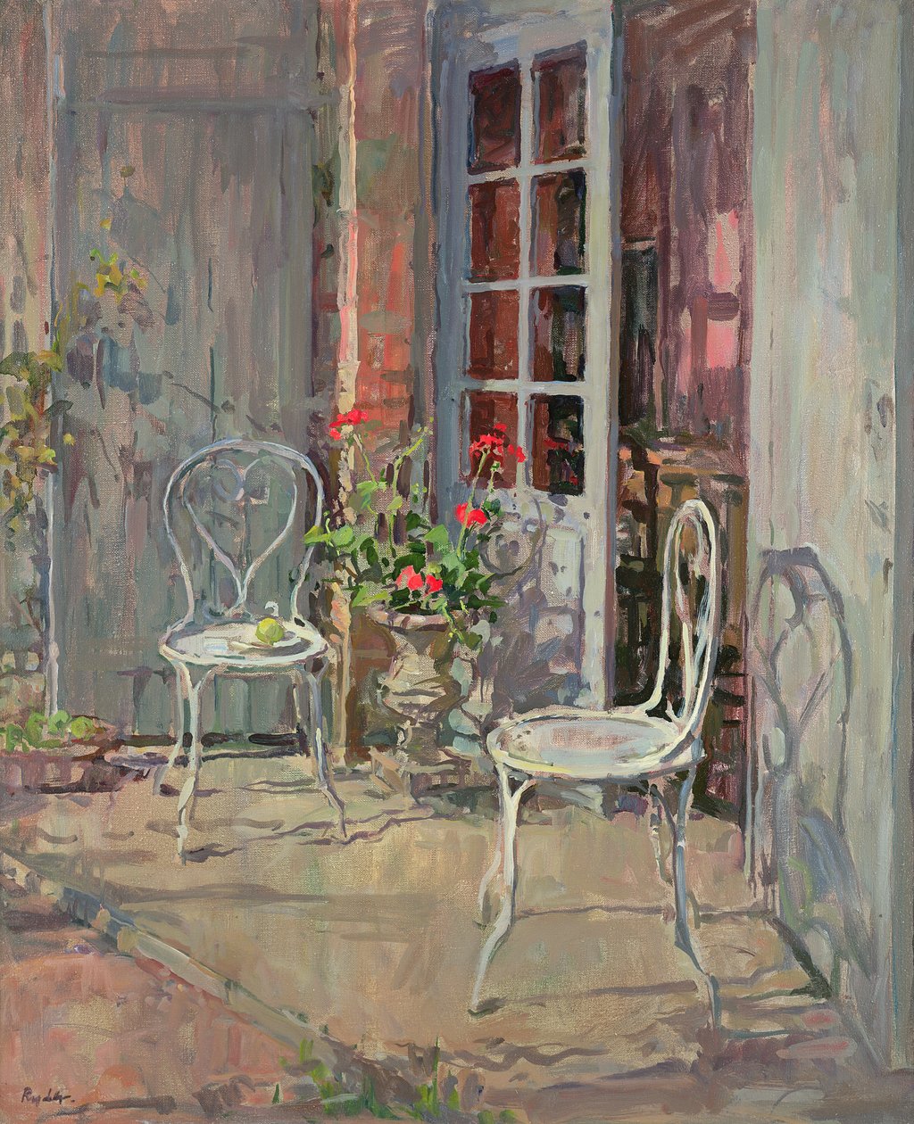 Sillas de terraza, Chateau de Mocques de Susan Ryder