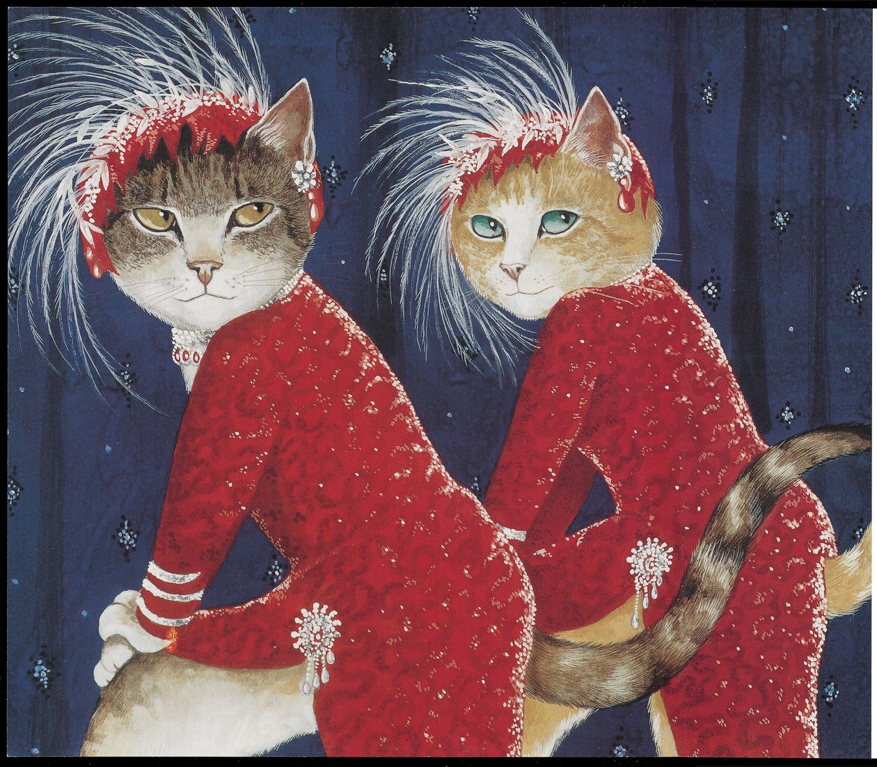 Ilustración de la película Cats (pub. 2006) de Susan Herbert