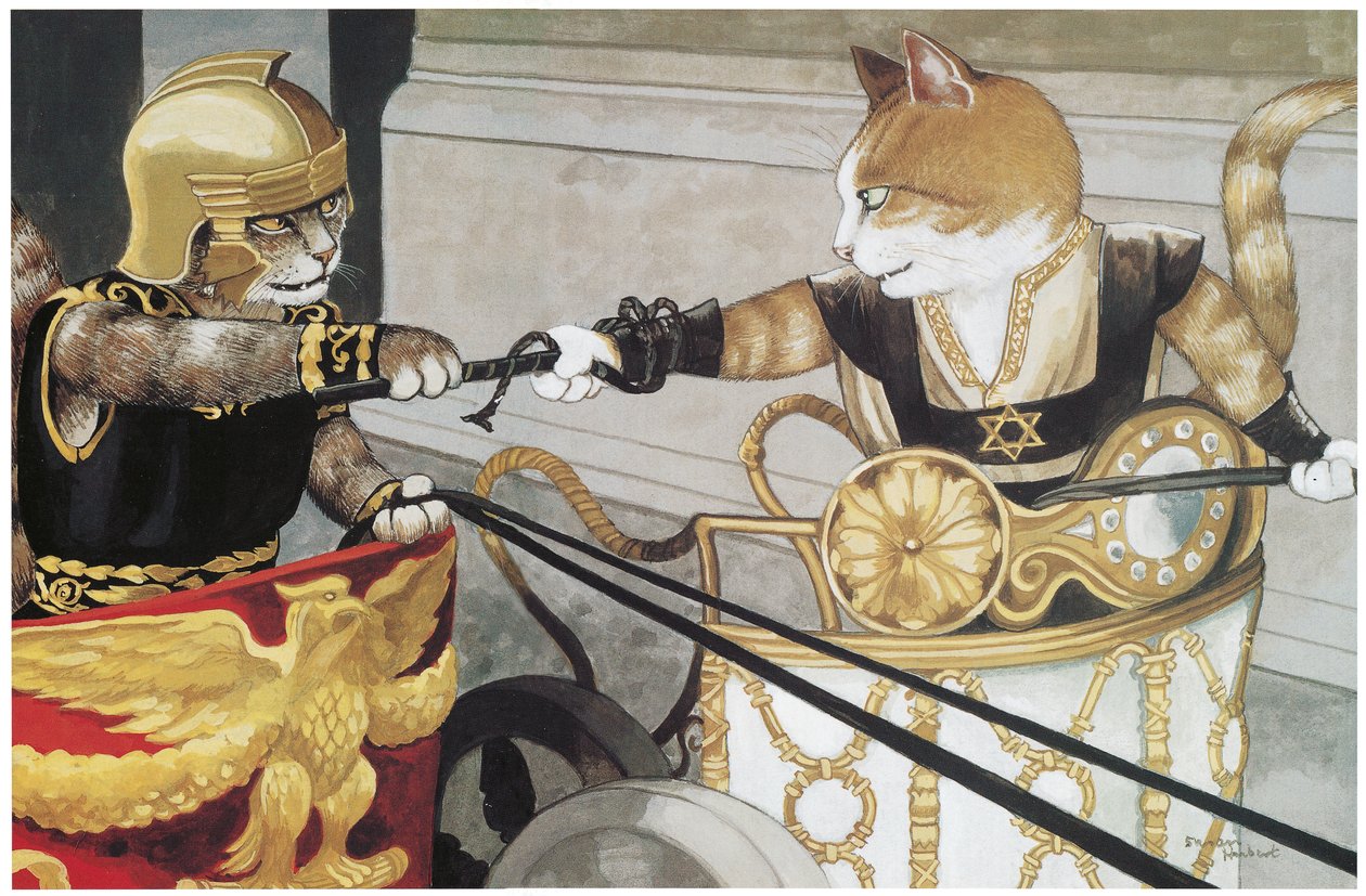 Ilustración de la película Cats (pub. 2006) de Susan Herbert