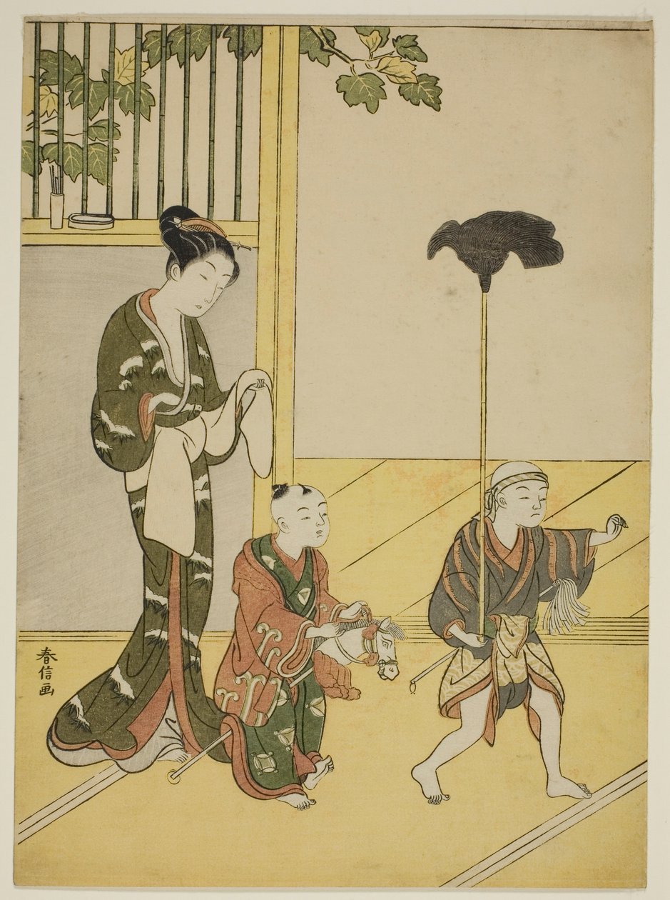 Jugar a la Procesión del Daimyo de Suzuki Harunobu