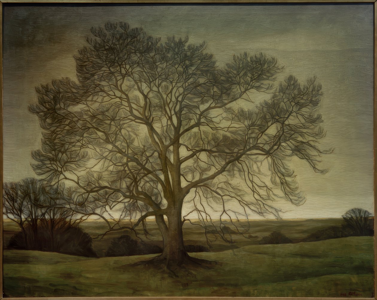 Paisaje 1901 de Svend Hammershöi