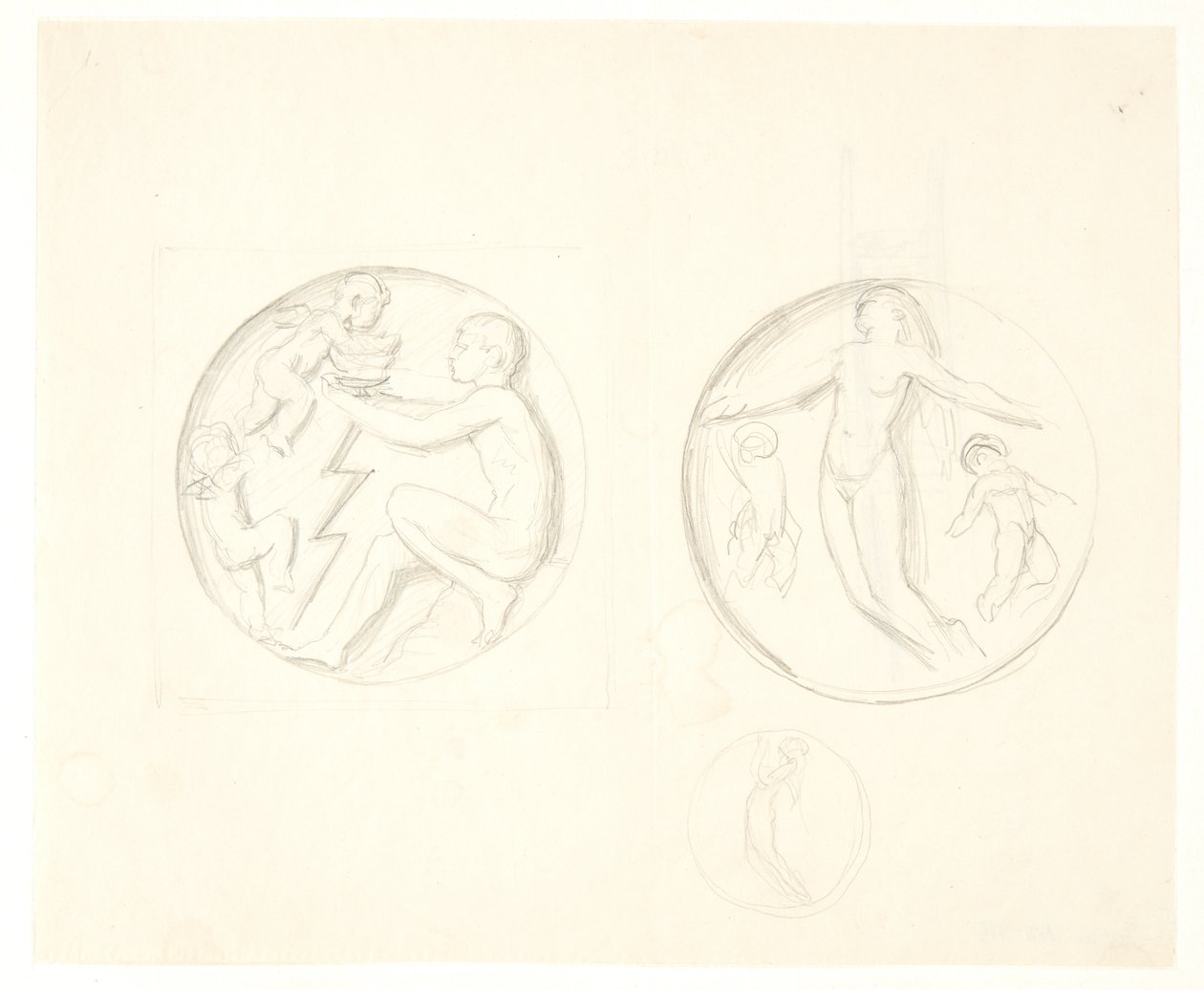 Boceto para Relieves de Svend Rathsack