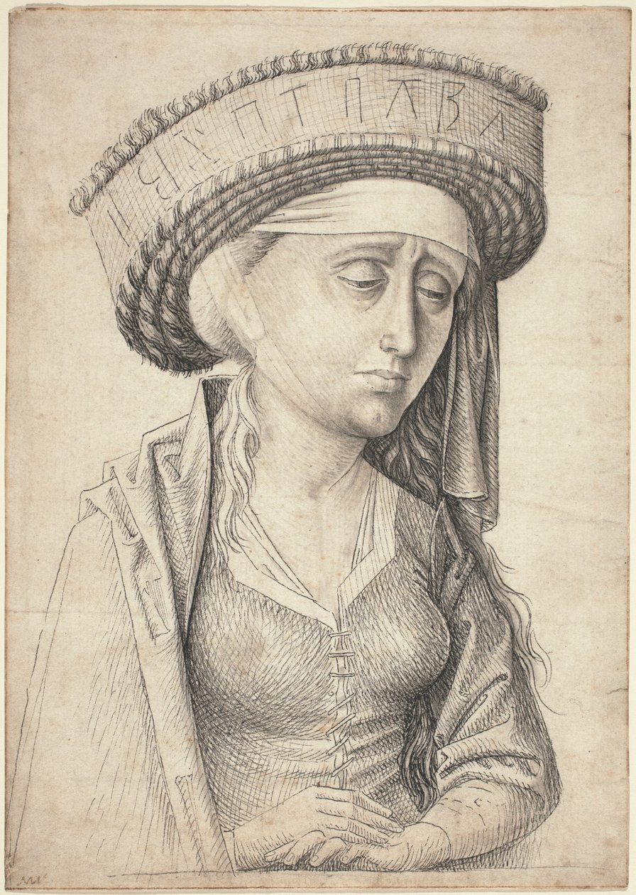 Una Sibila de Swabian 15th Century