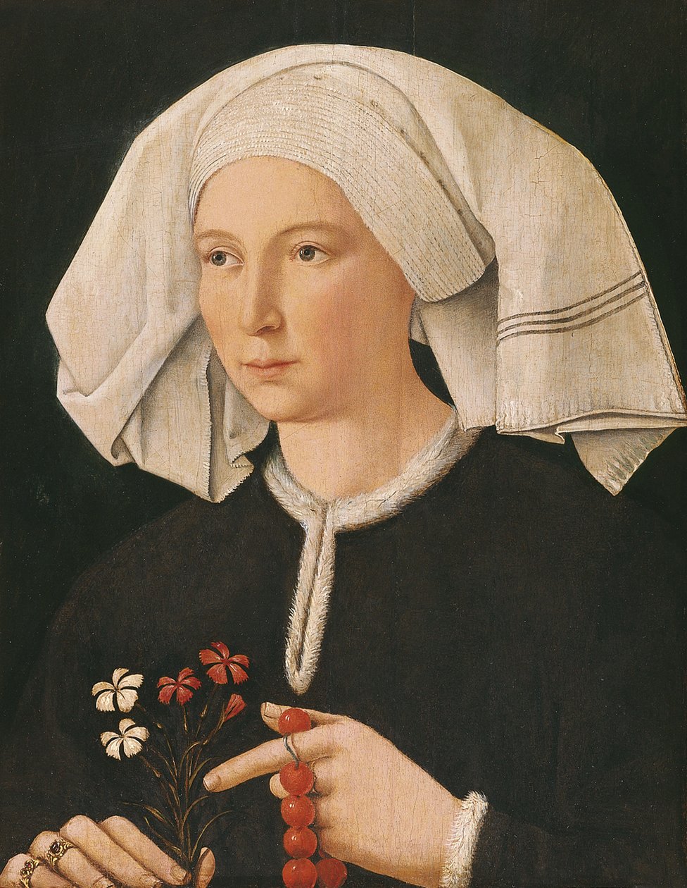 Retrato de una mujer de Swabian master