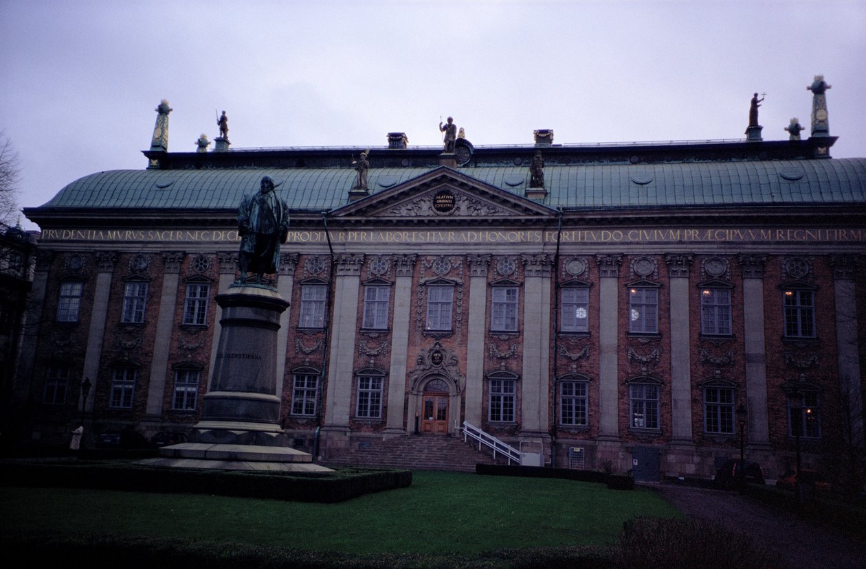 Riddarhuset (Casa de la Nobleza) de Swedish School