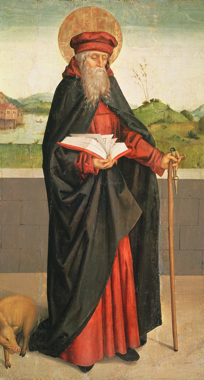 San Antonio el Ermitaño, 1493 de Swiss School