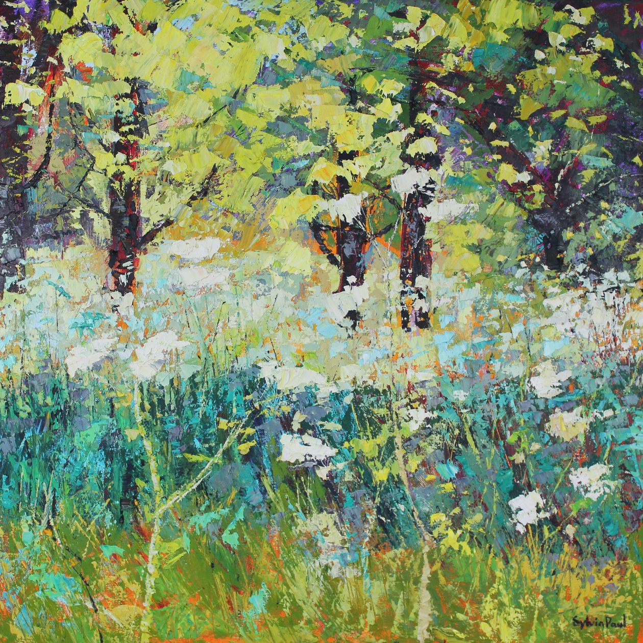 Pradera primaveral de Sylvia Paul