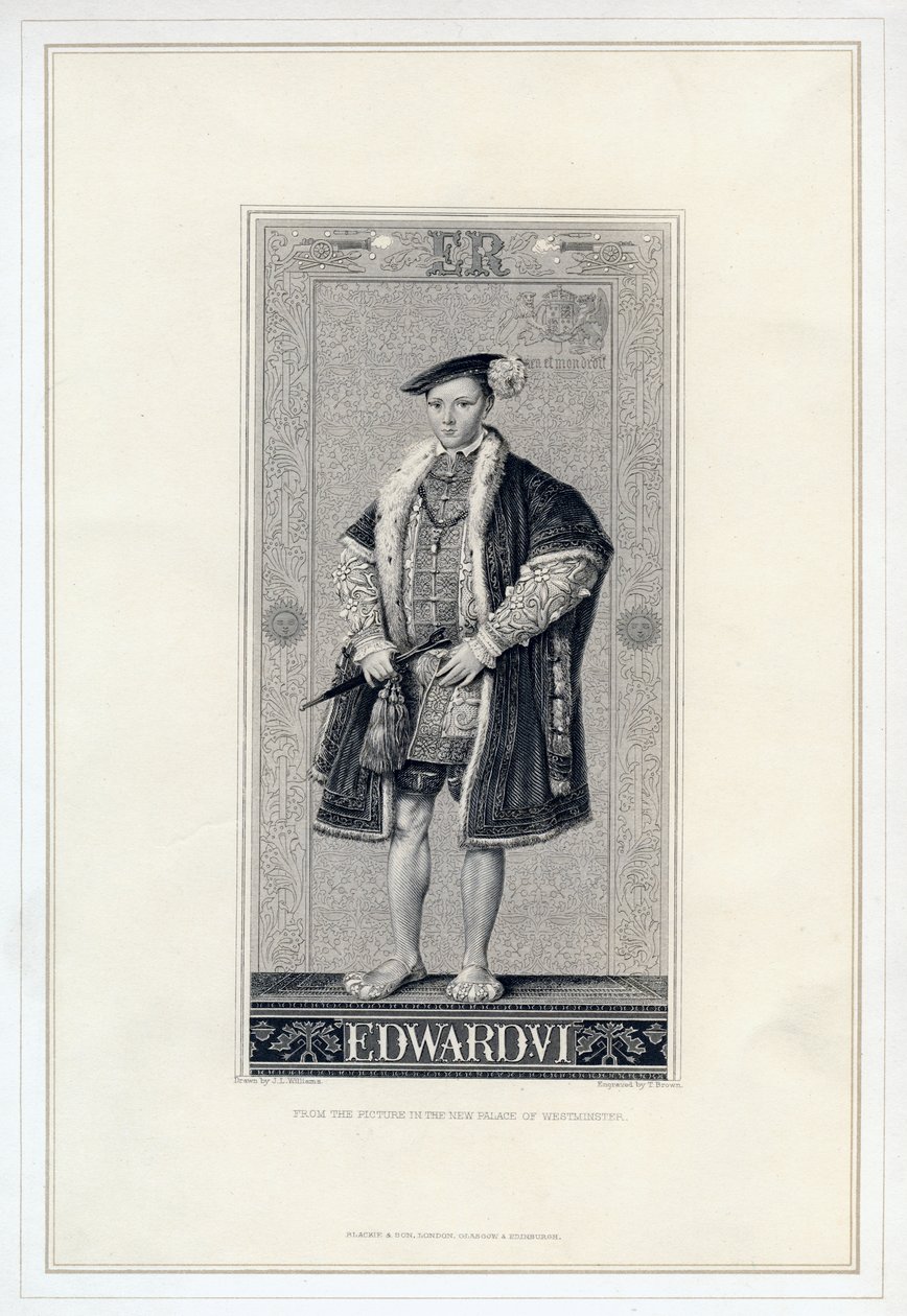Eduardo VI, Rey de Inglaterra de T. Brown