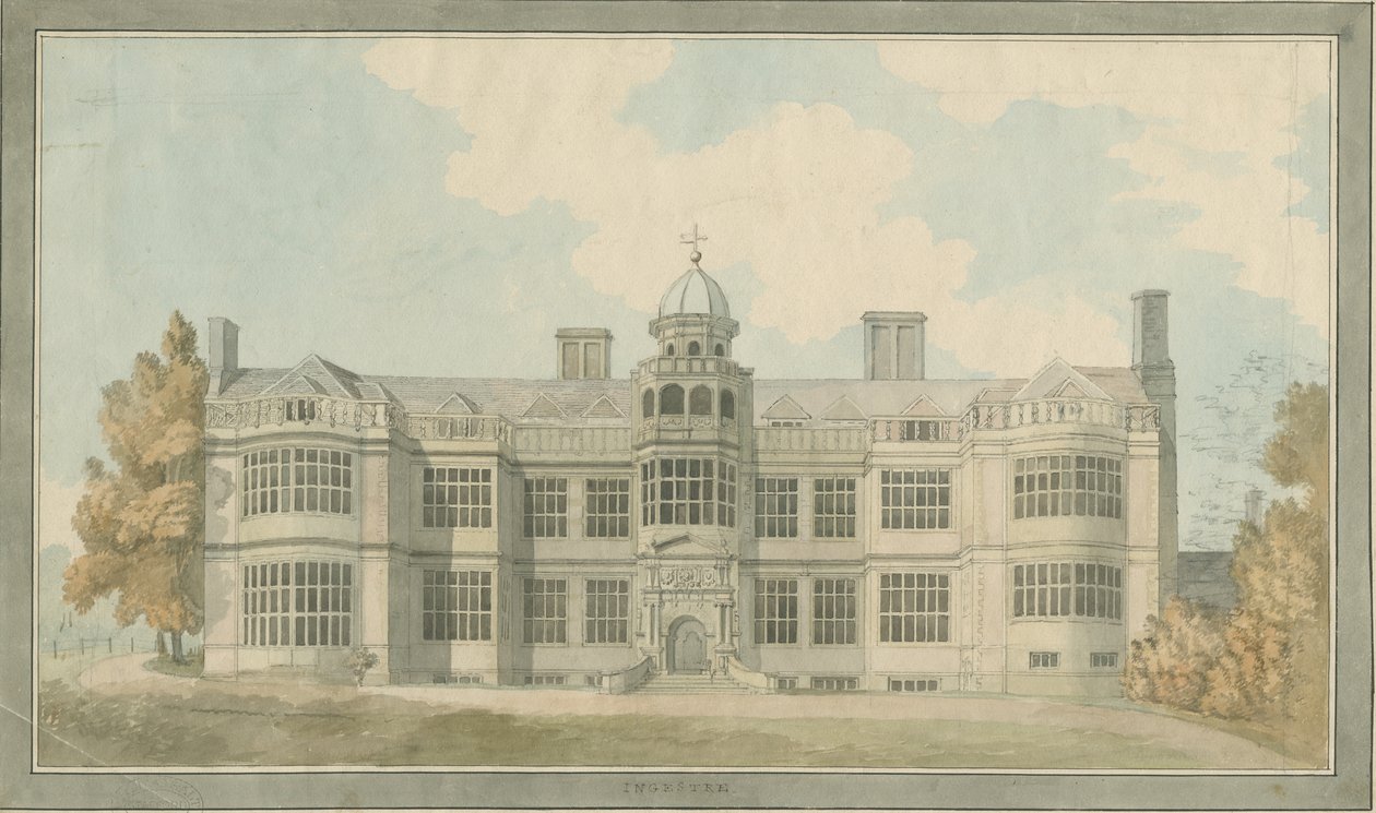 Ingestre Hall de T Carter
