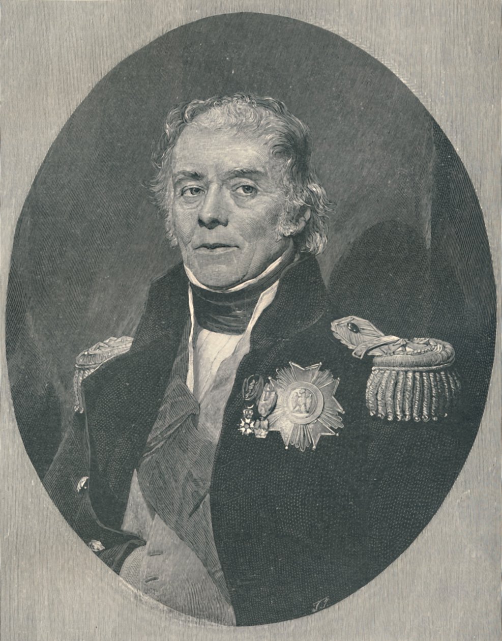 Henri-Gratien, Conde Bertrand, c. 1850, 1896 de T. Johnson