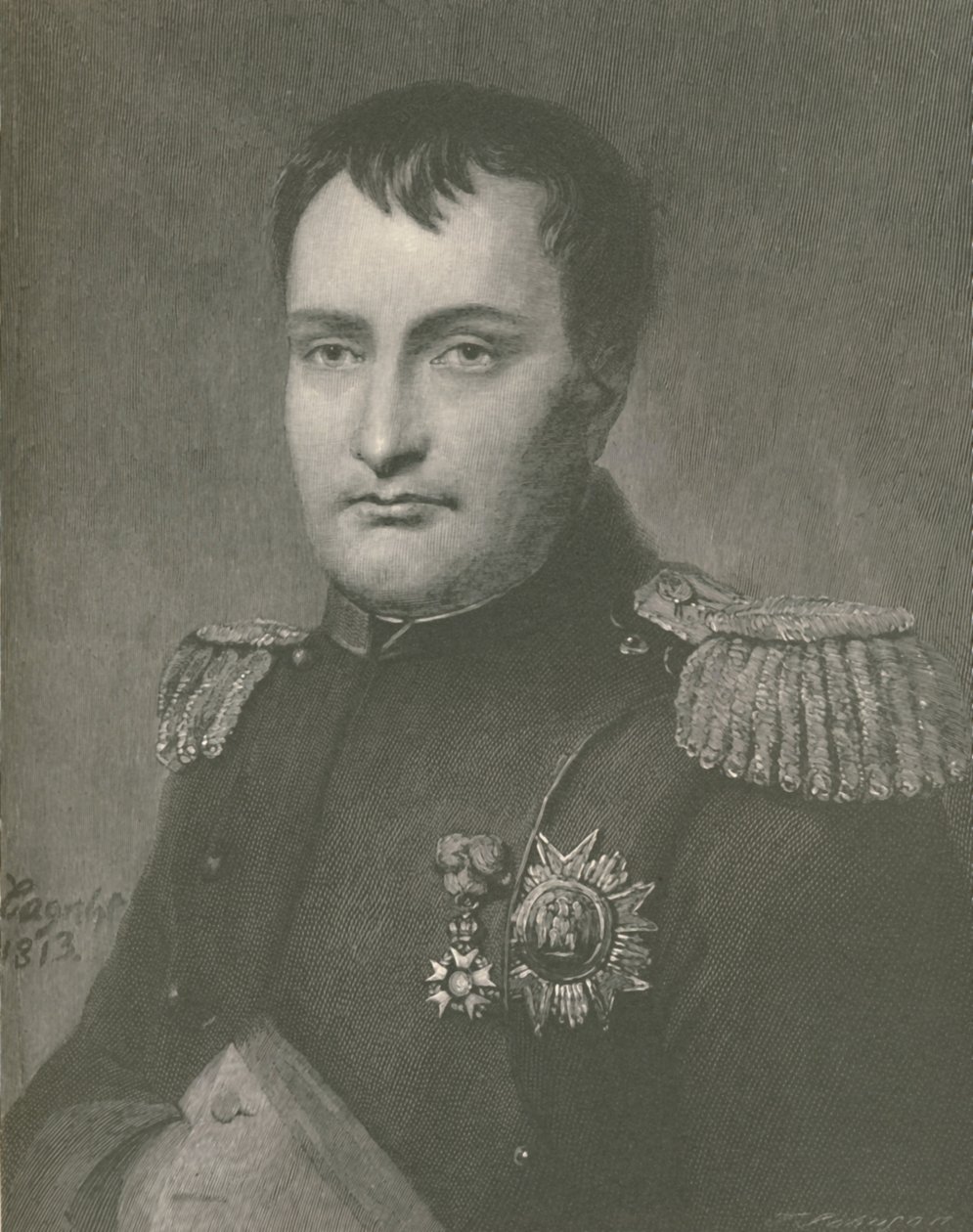 Napoleón en 1813, 1896 de T. Johnson