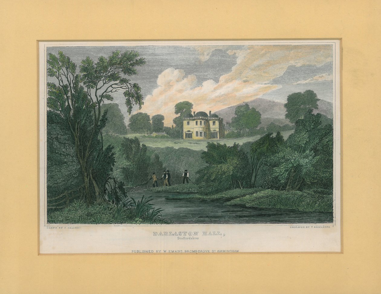 Darlaston Hall, Staffordshire de T. Radclyffe