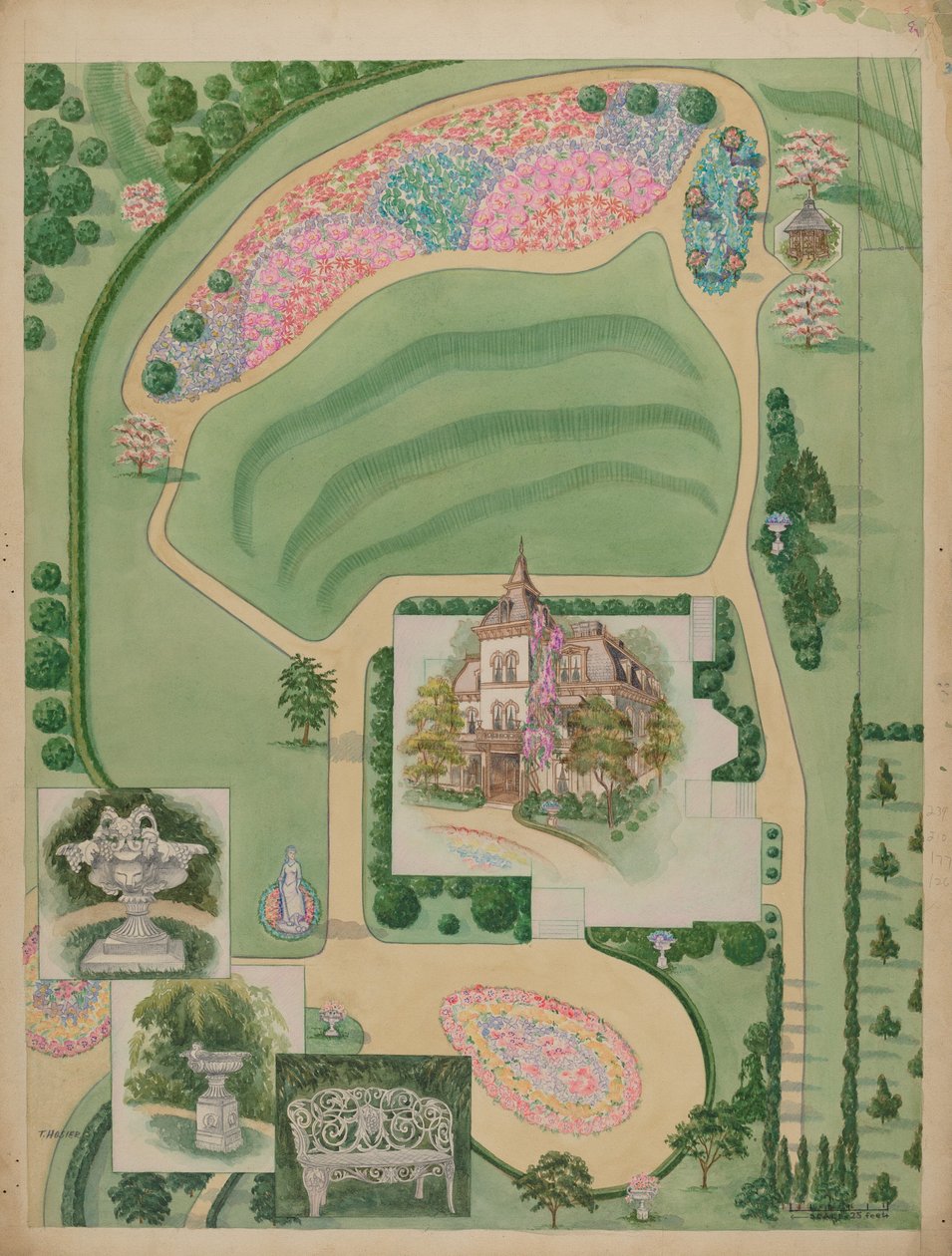 Propiedad de William A. Wheelock, c. 1936 de Tabea Hosier