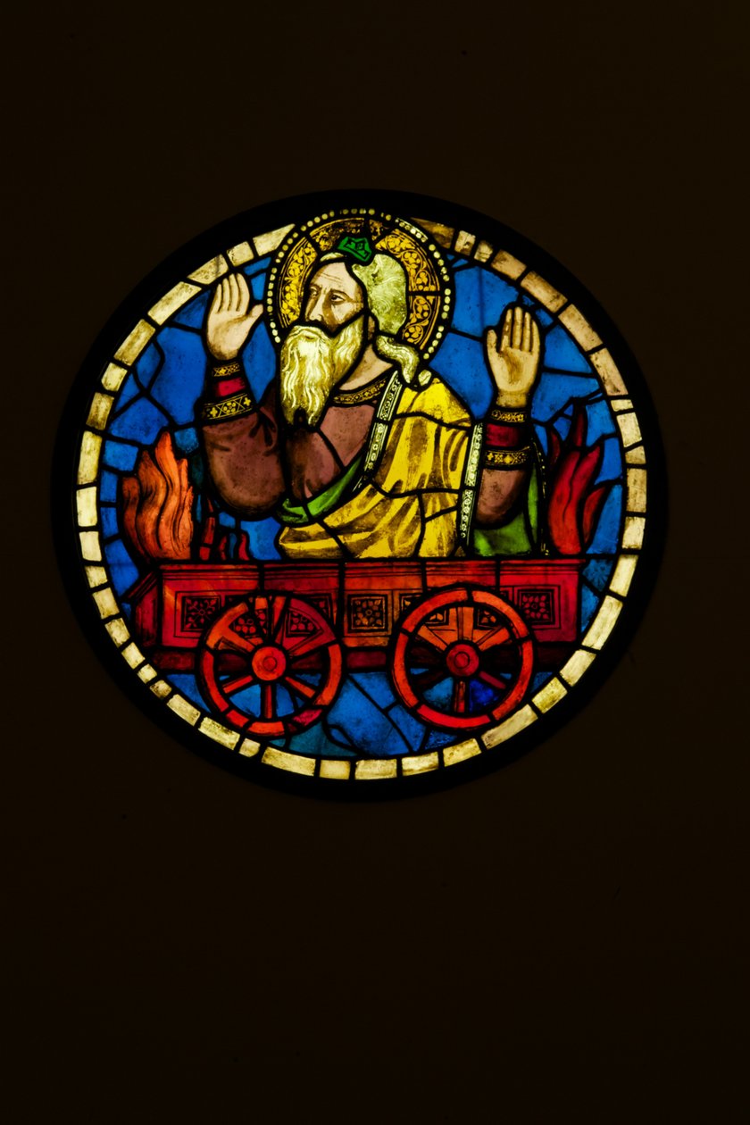Elías (vidriera) de Taddeo Gaddi