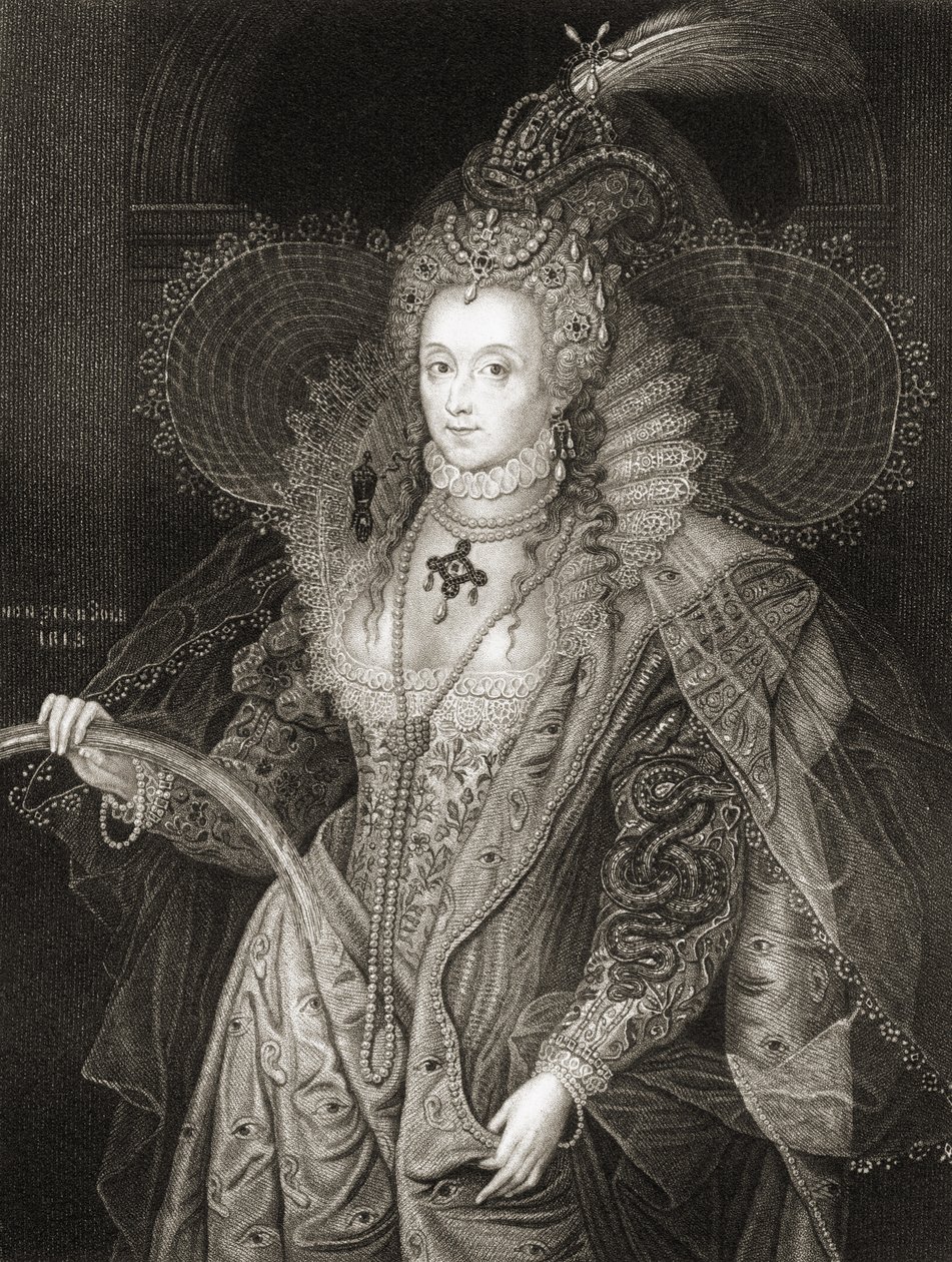 Reina Isabel I (1533-1603) de Taddeo Zuccari