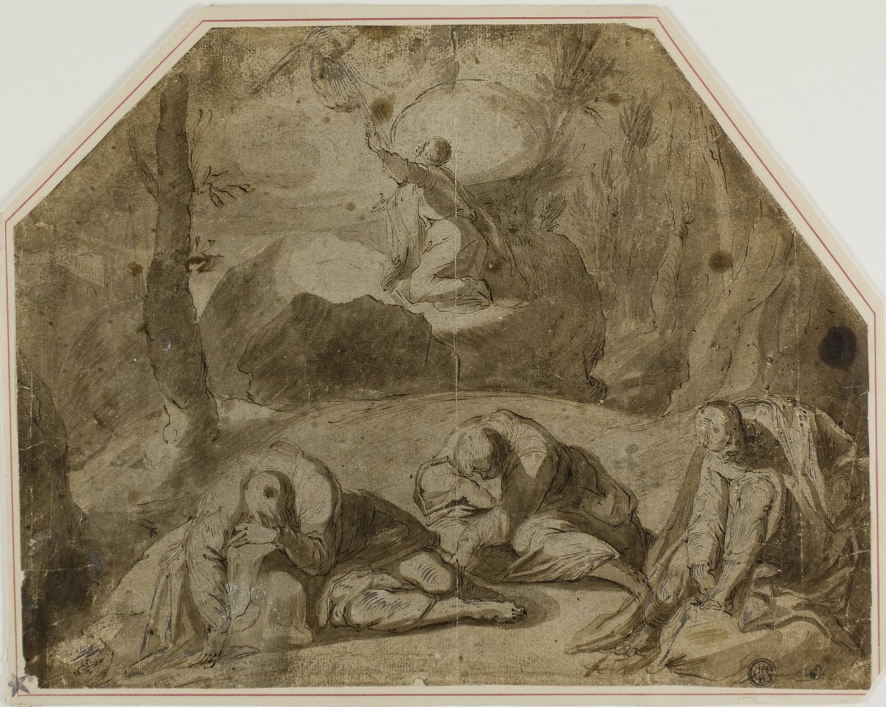 Agonía en el jardín de Taddeo Zuccaro
