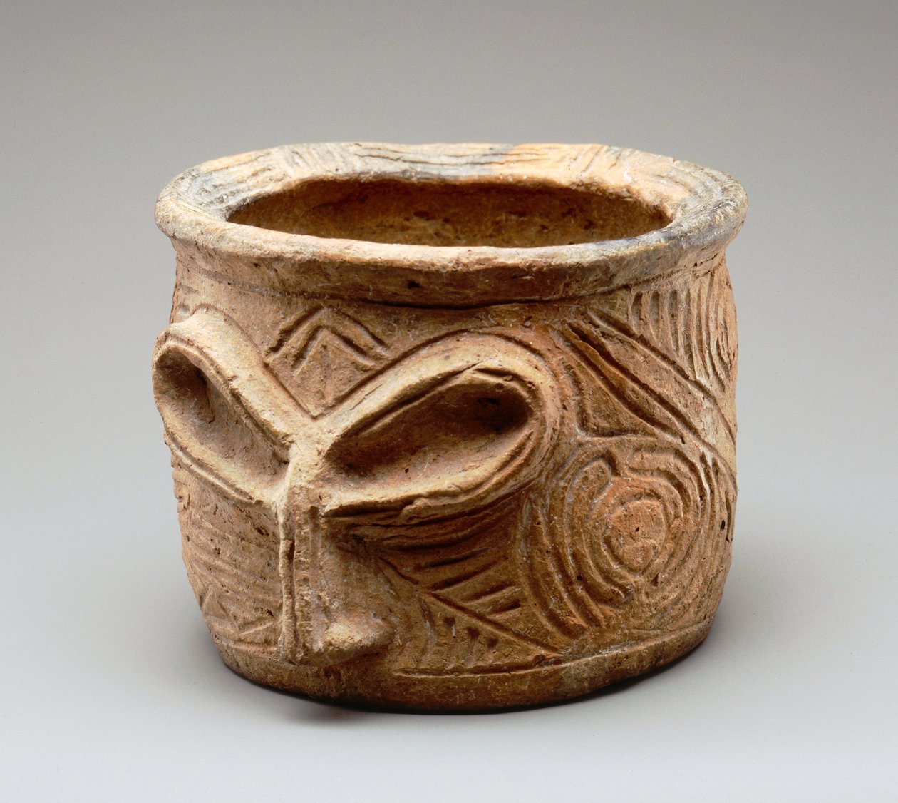 Cuenco con ojos (cerámica) de Taino Culture