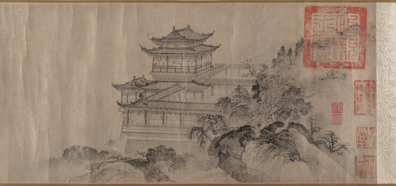 El pabellón del príncipe Teng, 1352 de Tang Di