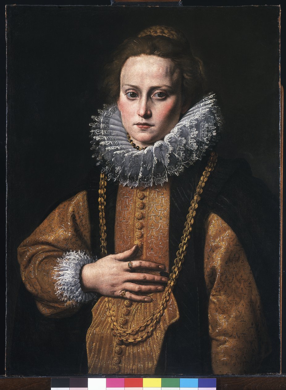 Retrato de una dama de Tanzio da Varallo