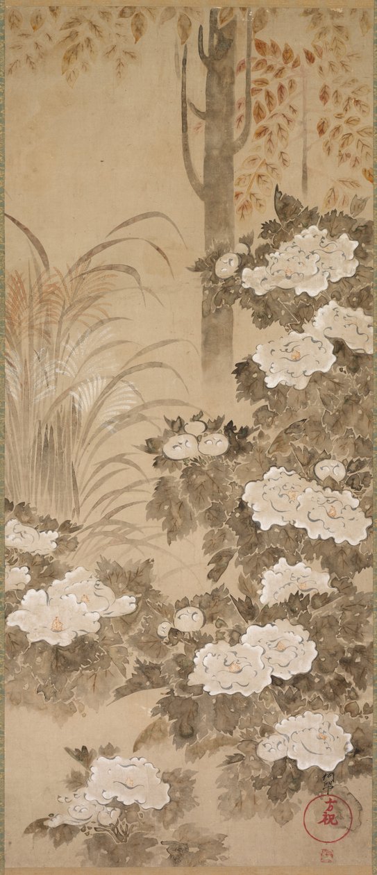 Flores y follaje de otoño de Tatebayashi Kagei